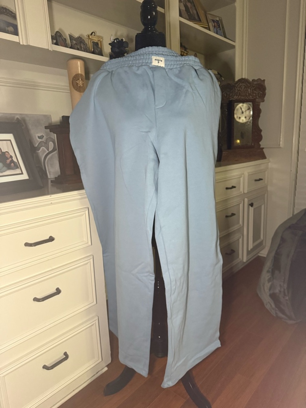 NWT Parke X Target WOMEN’S HIGH RISE BOXER KNIT PANTS LIGHT BLUE Size 1X